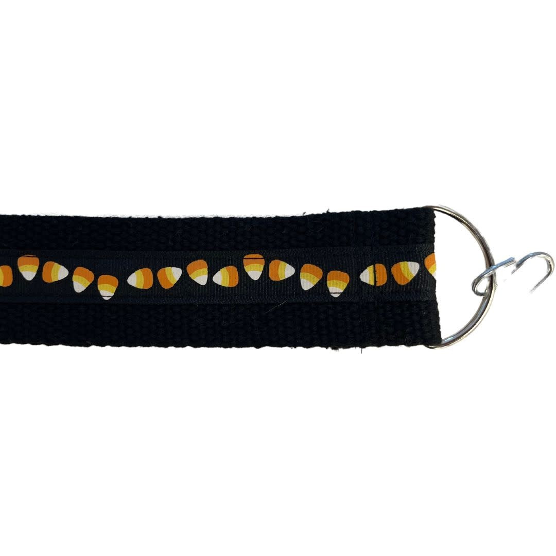 Designer seat straps Candy Corn