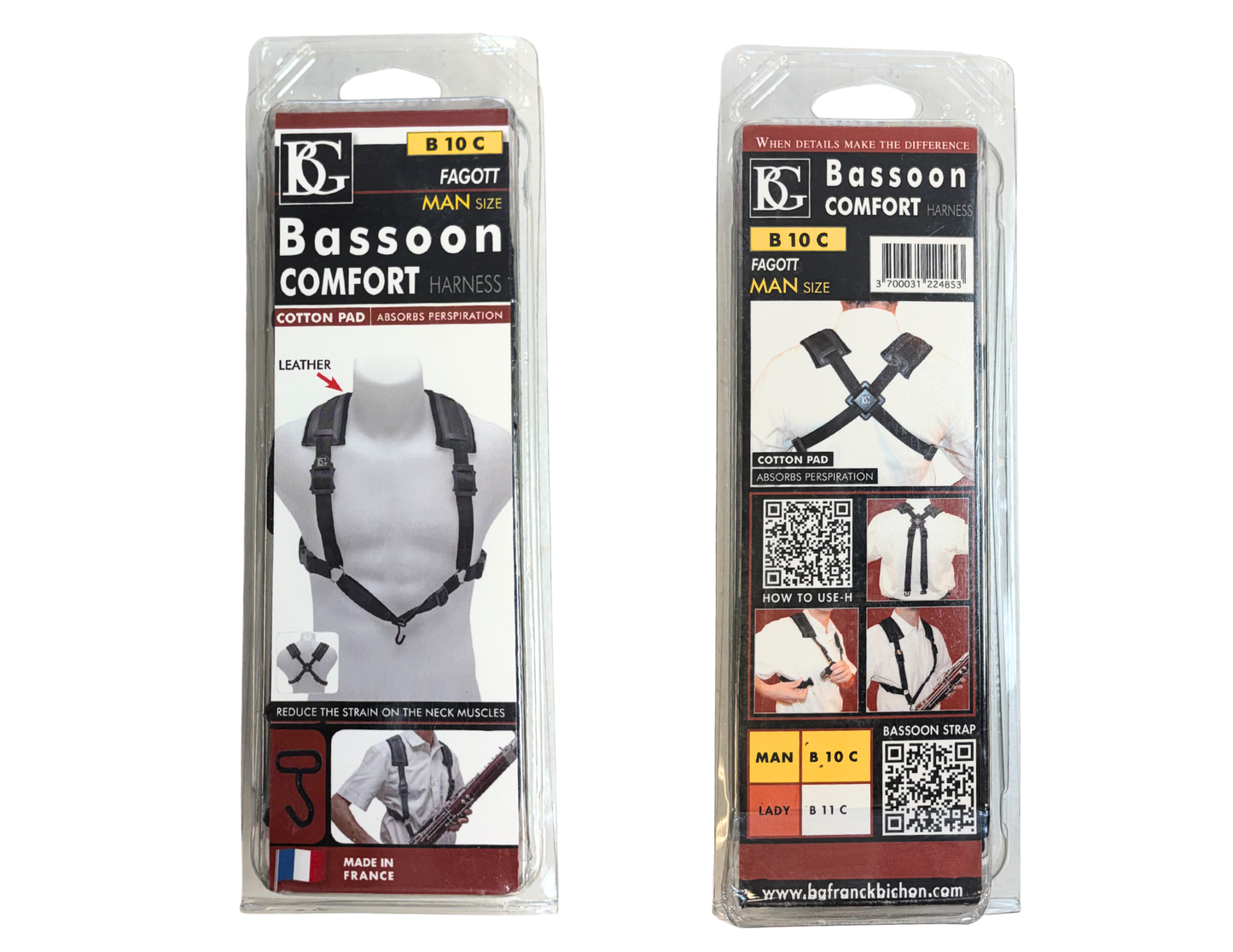 BG Bassoon Comfort Harness Man Size