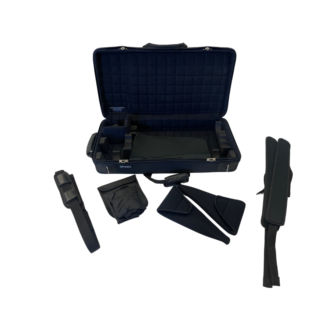 Bonna Case for Bassoon (Original Style), Compact Cut, Nylon Black