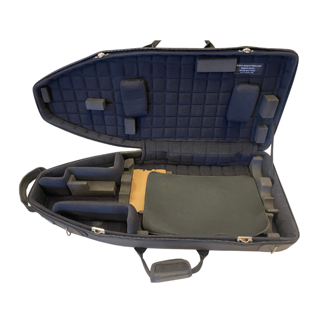 Bonna Case for Bassoon (Original Style), Regular Size, Nylon Black
