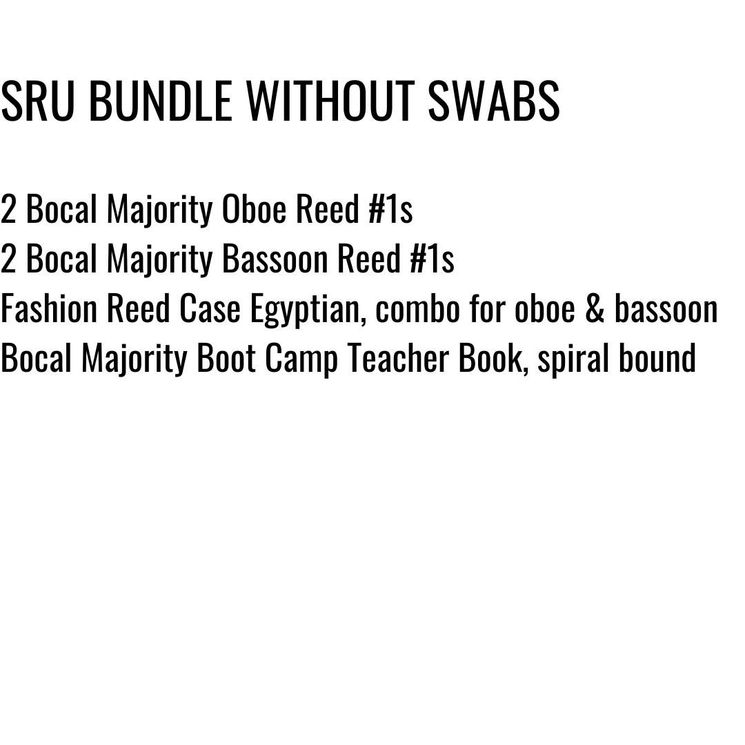 SRU Methods Bundle without swabs