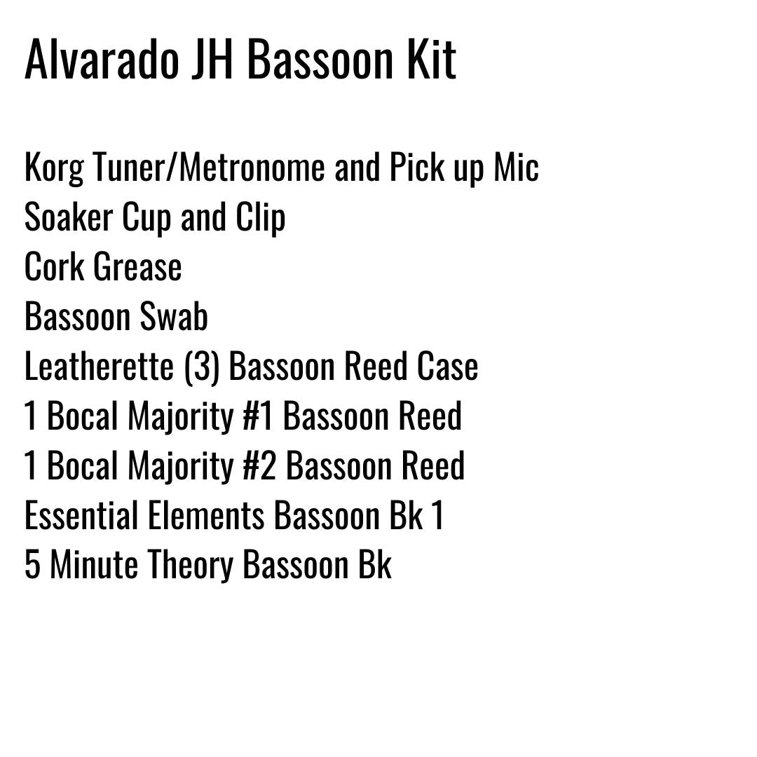 Alvarado Junior High Bassoon Kit