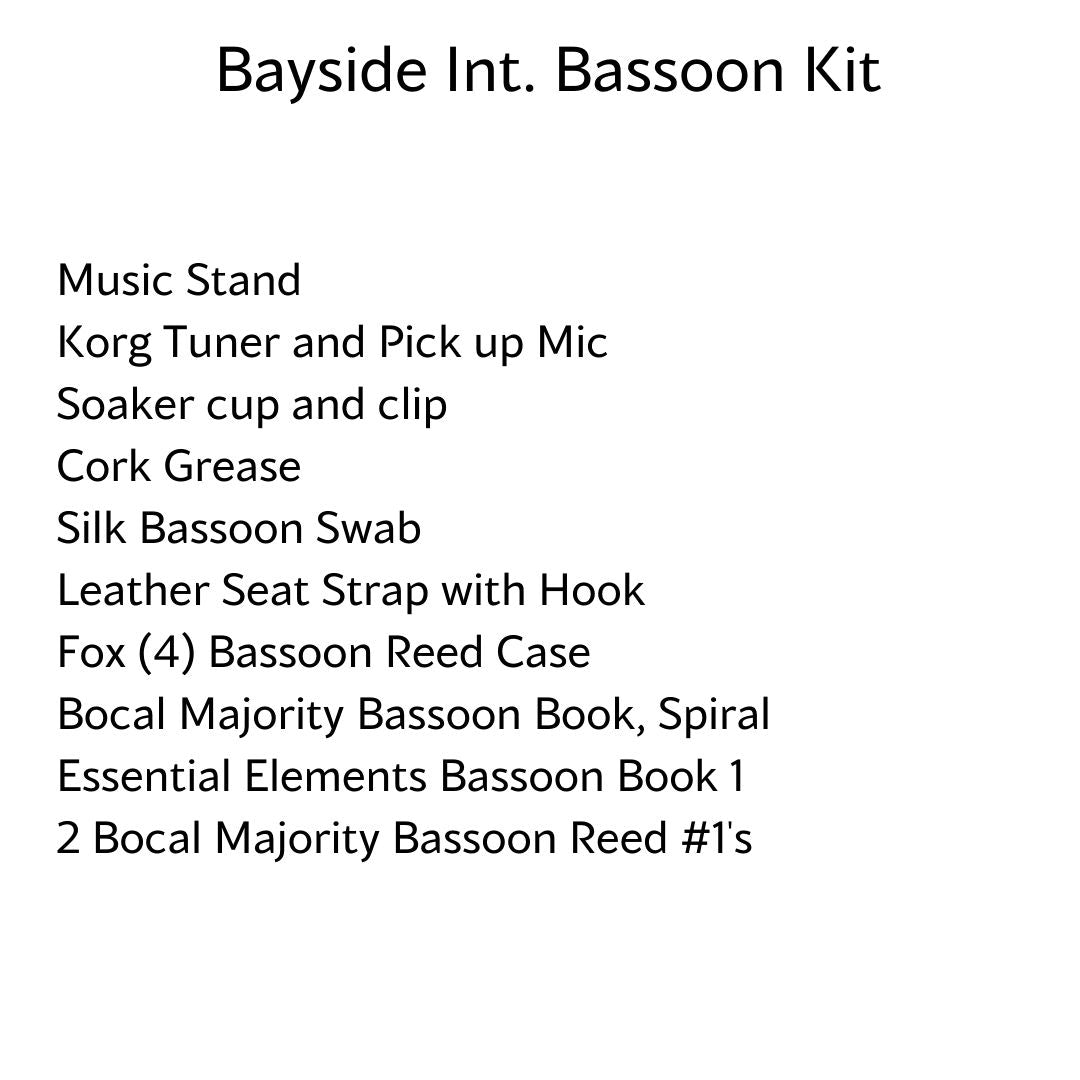 Bayside Bassoon Kit
