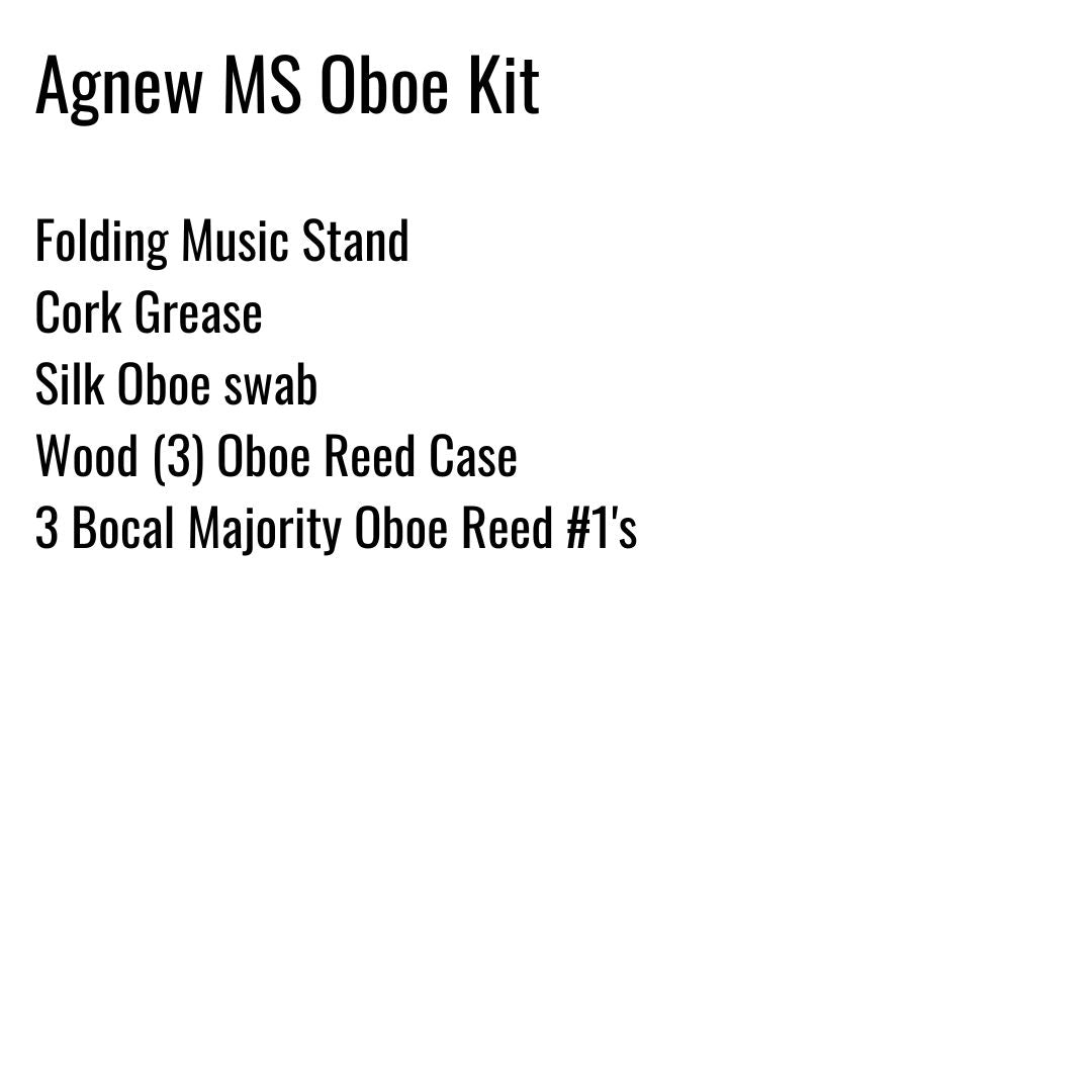 Agnew Middle School Oboe Kit