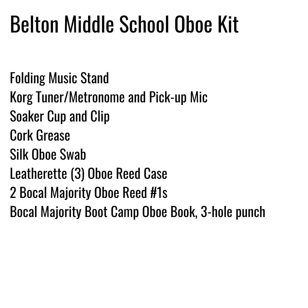 Belton Middle School Oboe Kit