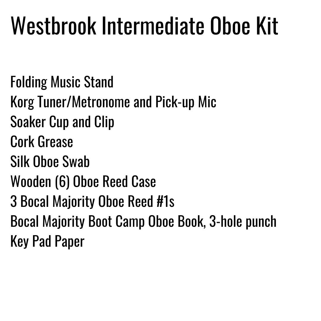 Westbrook Intermediate School Oboe Kit