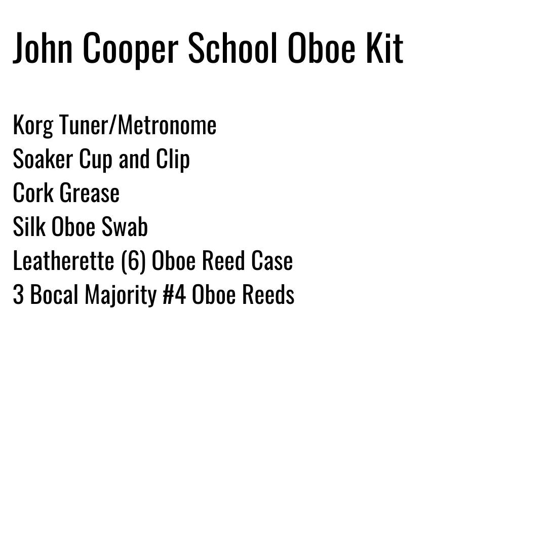 John Cooper School Oboe Kit