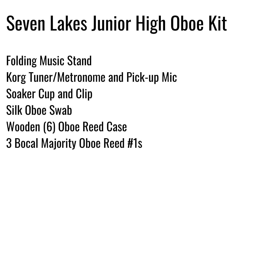 Seven Lakes Junior High Oboe Kit