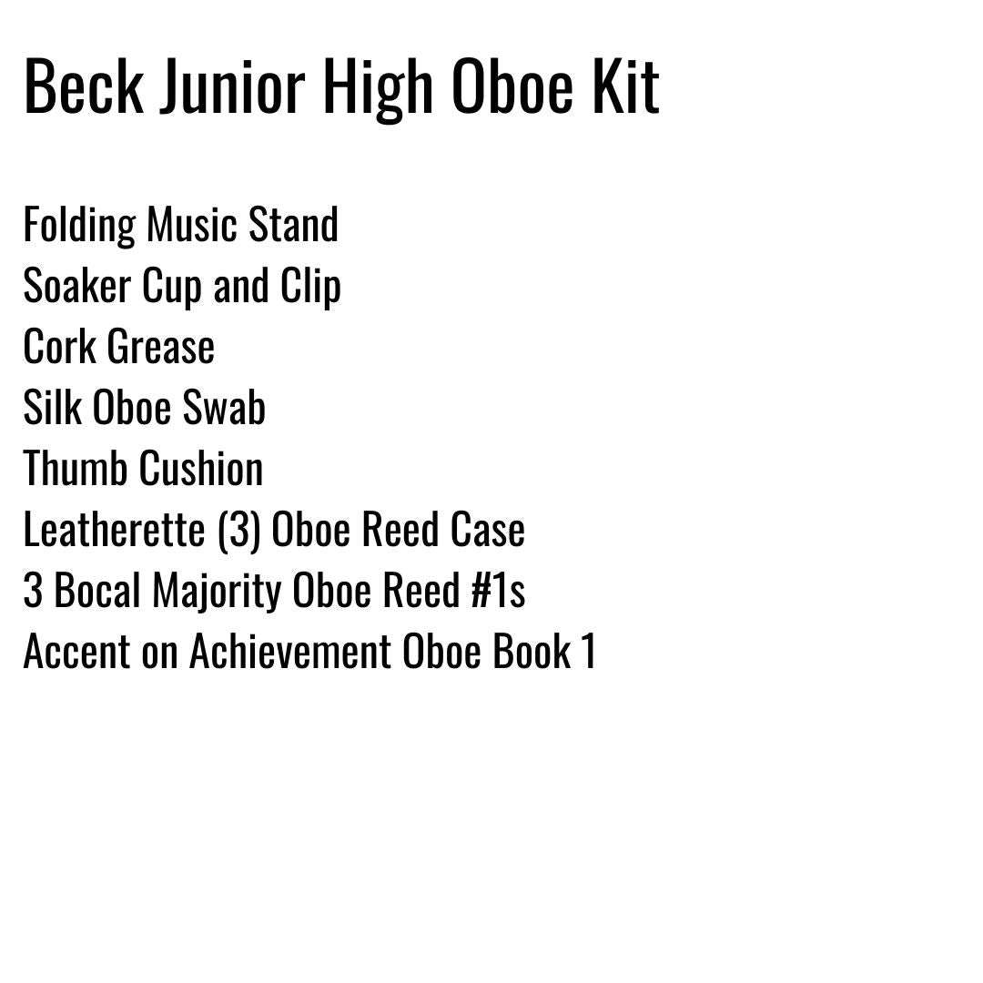 Beck Junior High (Katy) Oboe Kit