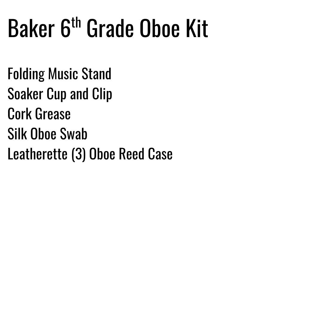 Baker 6th Grade Oboe Kit