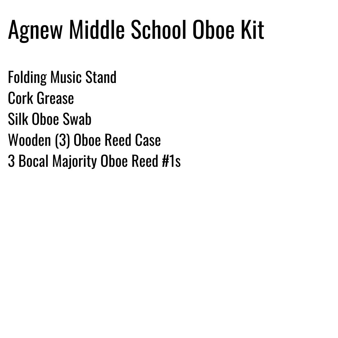 Agnew Middle School Oboe Kit