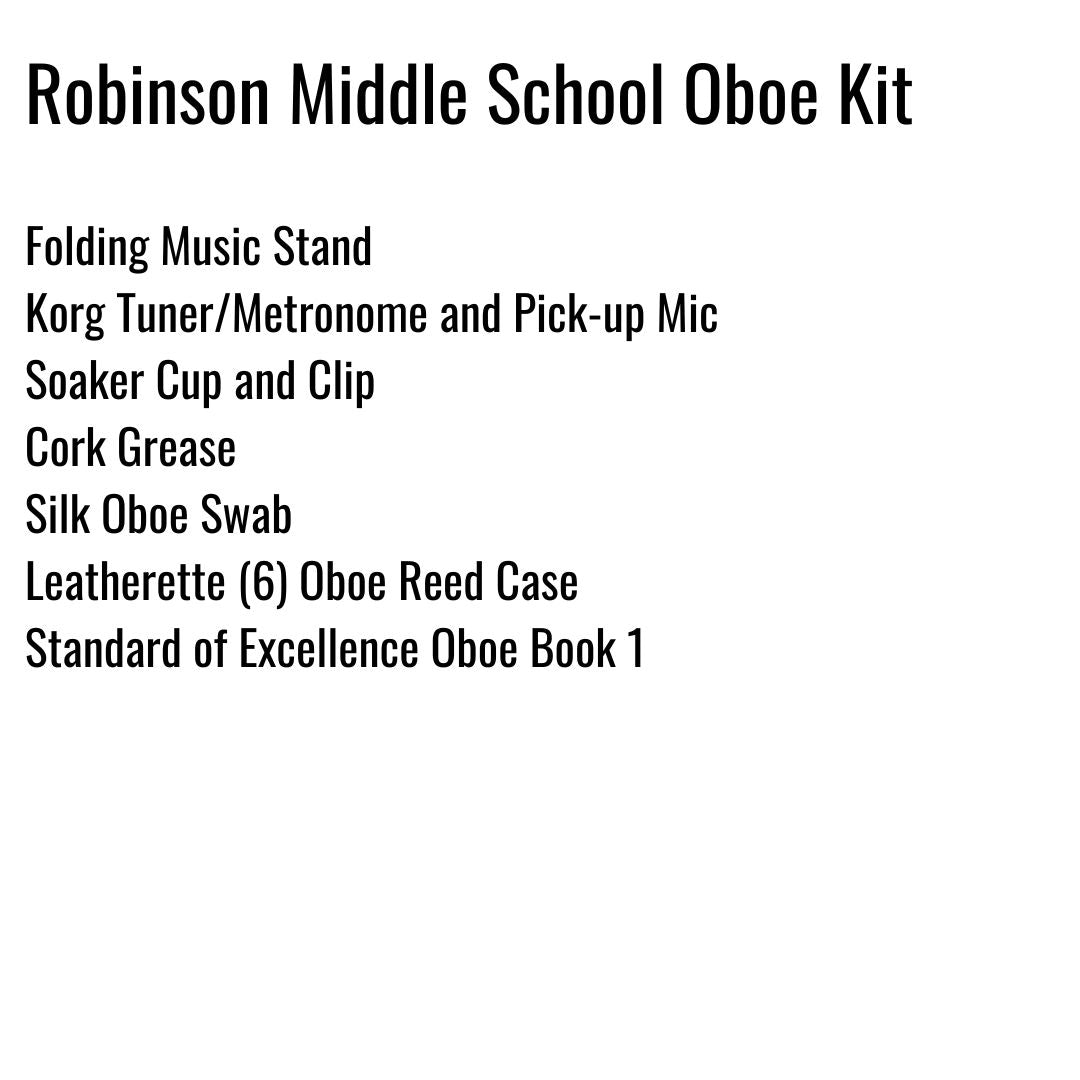 Robinson Middle School Oboe Kit