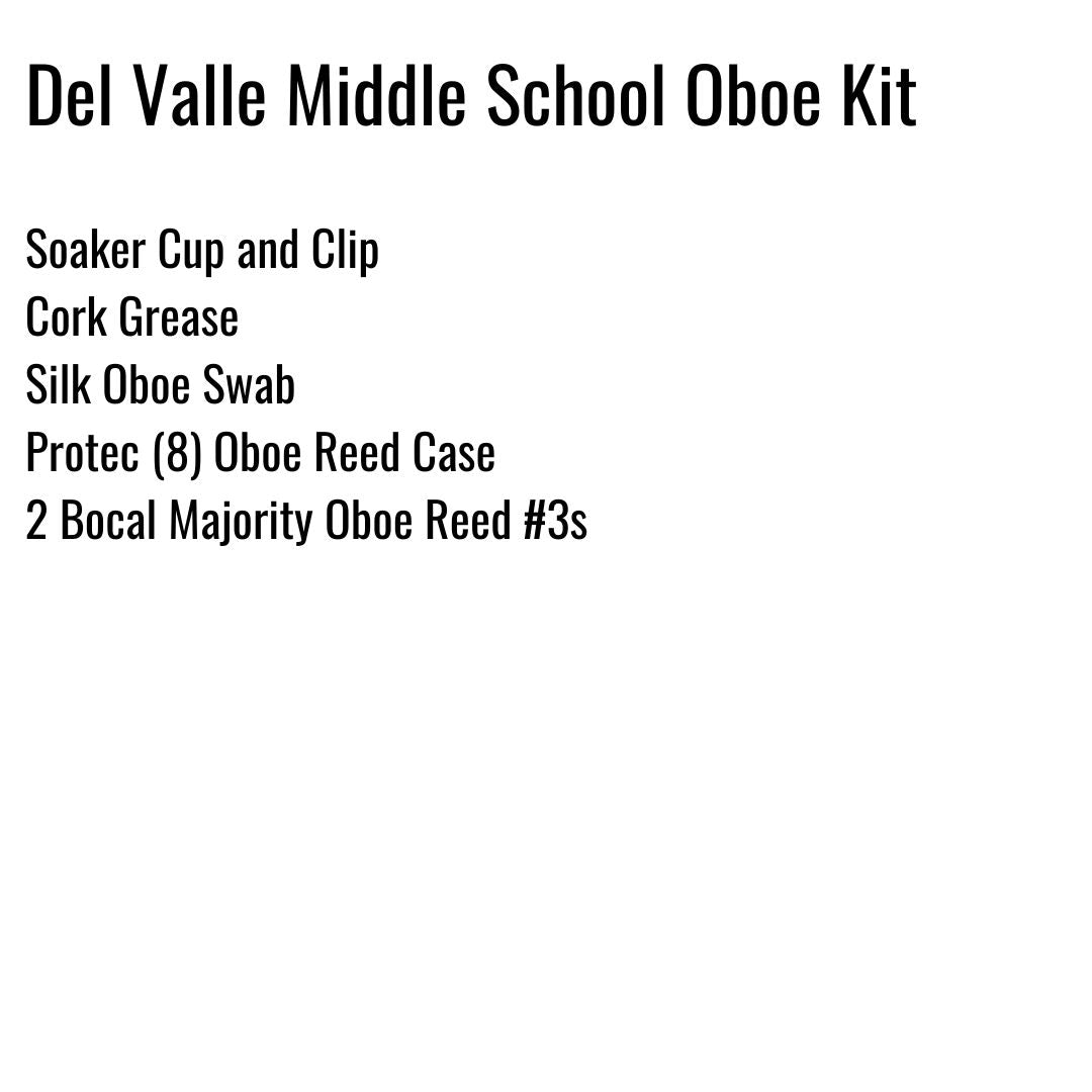 Del Valle Middle School Oboe Kit