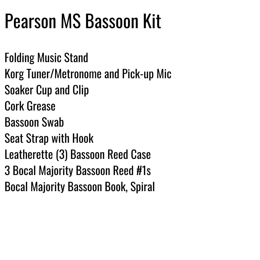 Pearson Middle School Bassoon Kit