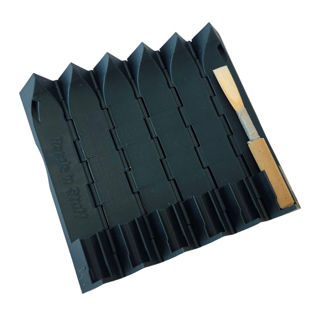 Reeds 'n Stuff Hexagon Oboe Reed Case, Ocean