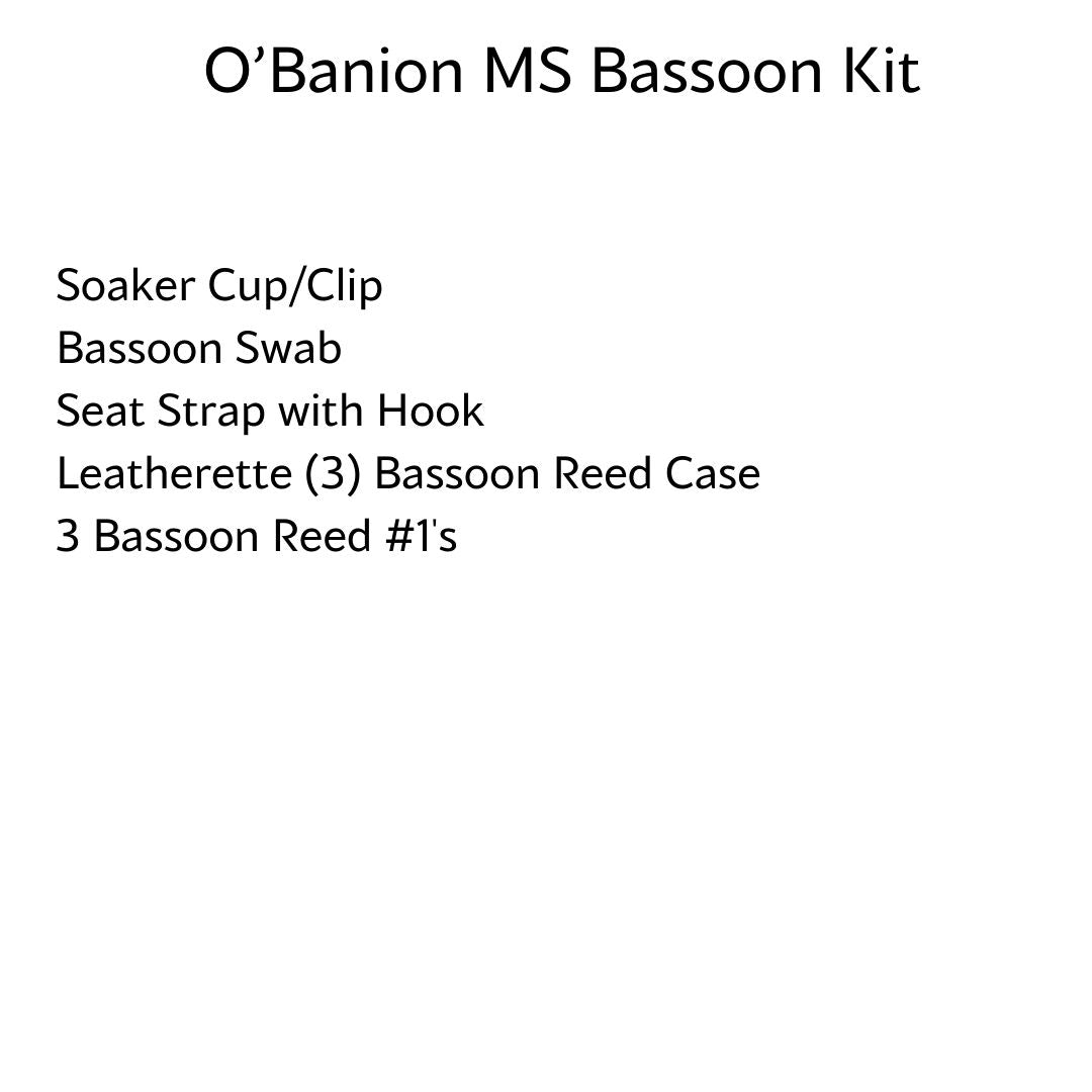 O'Banion Middle School Bassoon Kit
