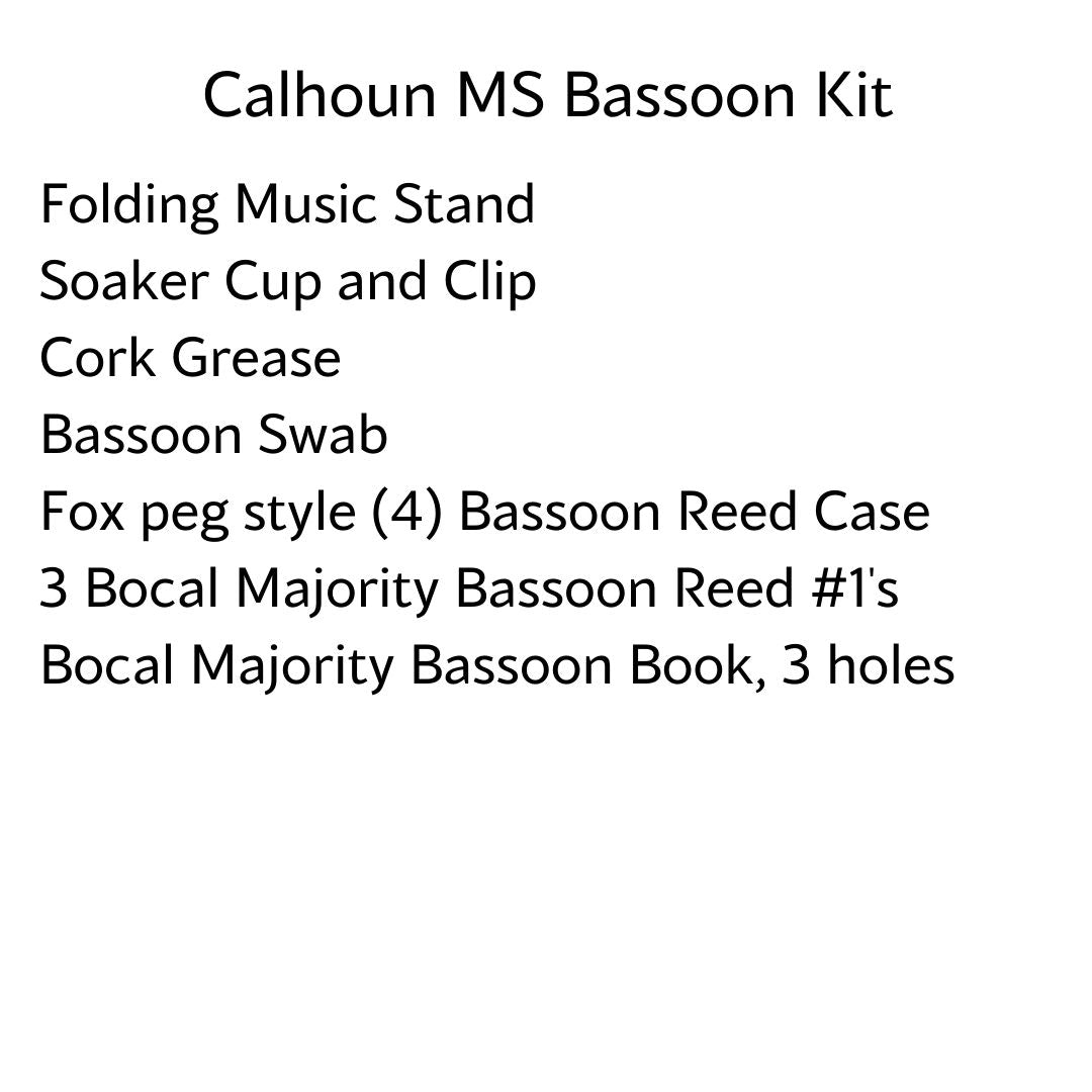 Calhoun Middle School Bassoon Kit