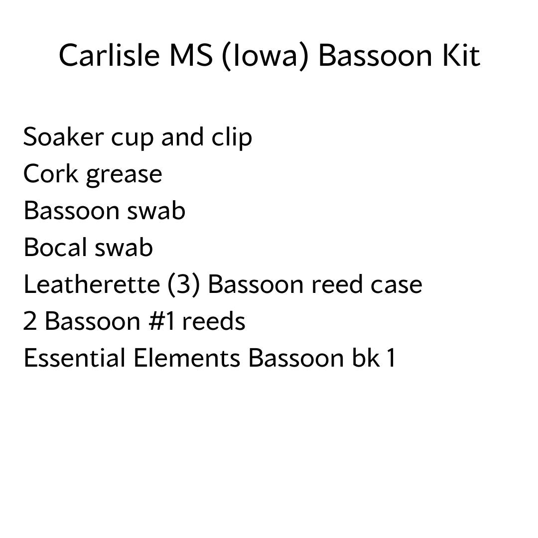 Carlisle Middle School Bassoon Kit