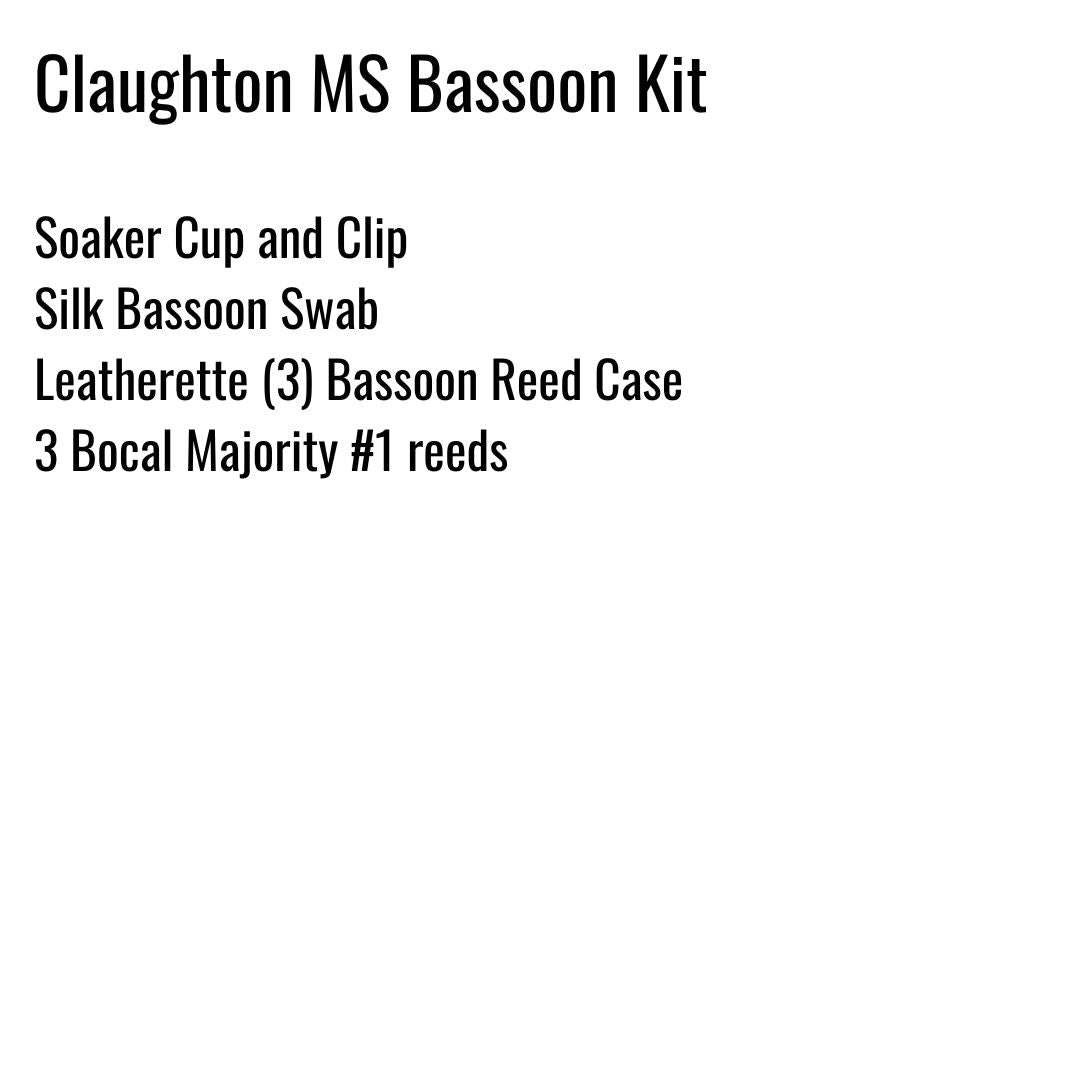Claughton Middle School Bassoon Kit