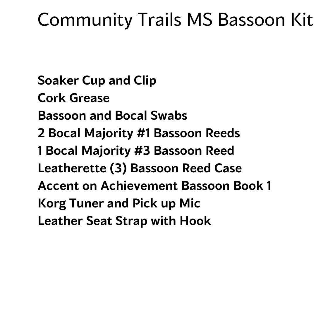 Community Trails Middle School Bassoon Kit