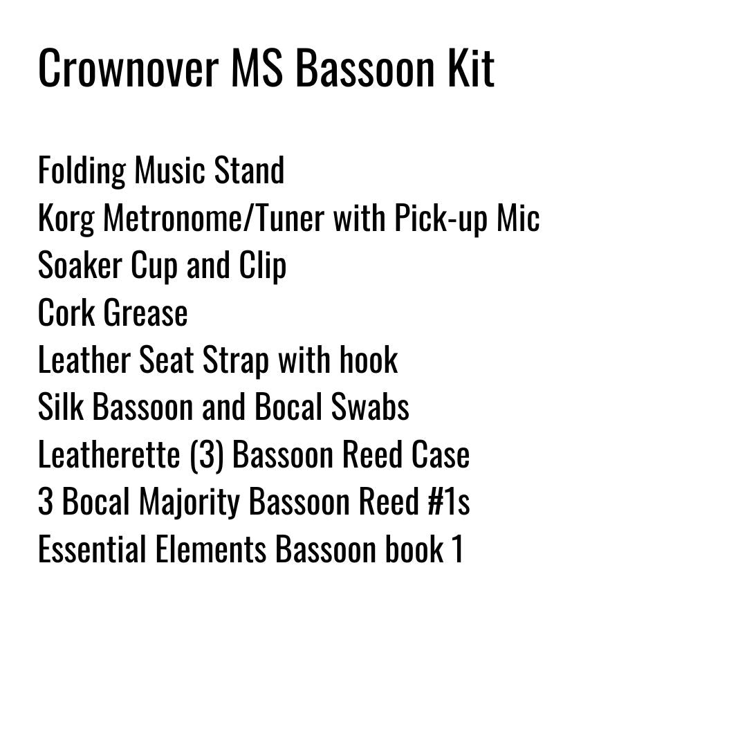 Crownover Middle School Bassoon Kit