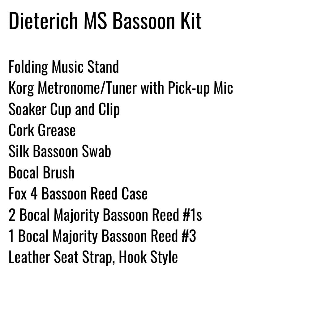 Dieterich Middle School Bassoon Kit