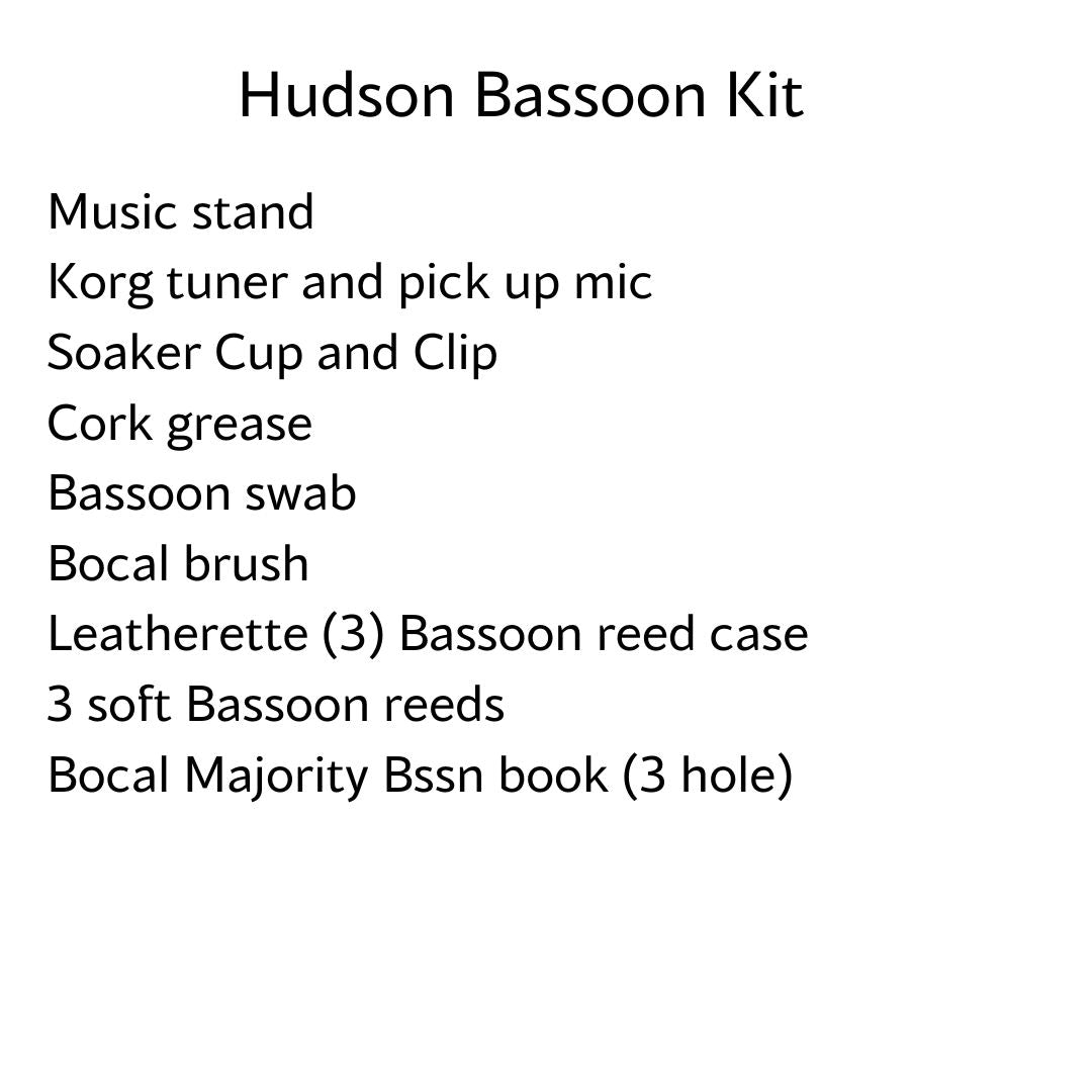Hudson Middle School Bassoon Kit