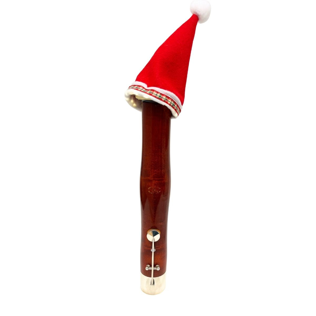 Santa Hat for Bassoon (Large for German Bell) LED Lights