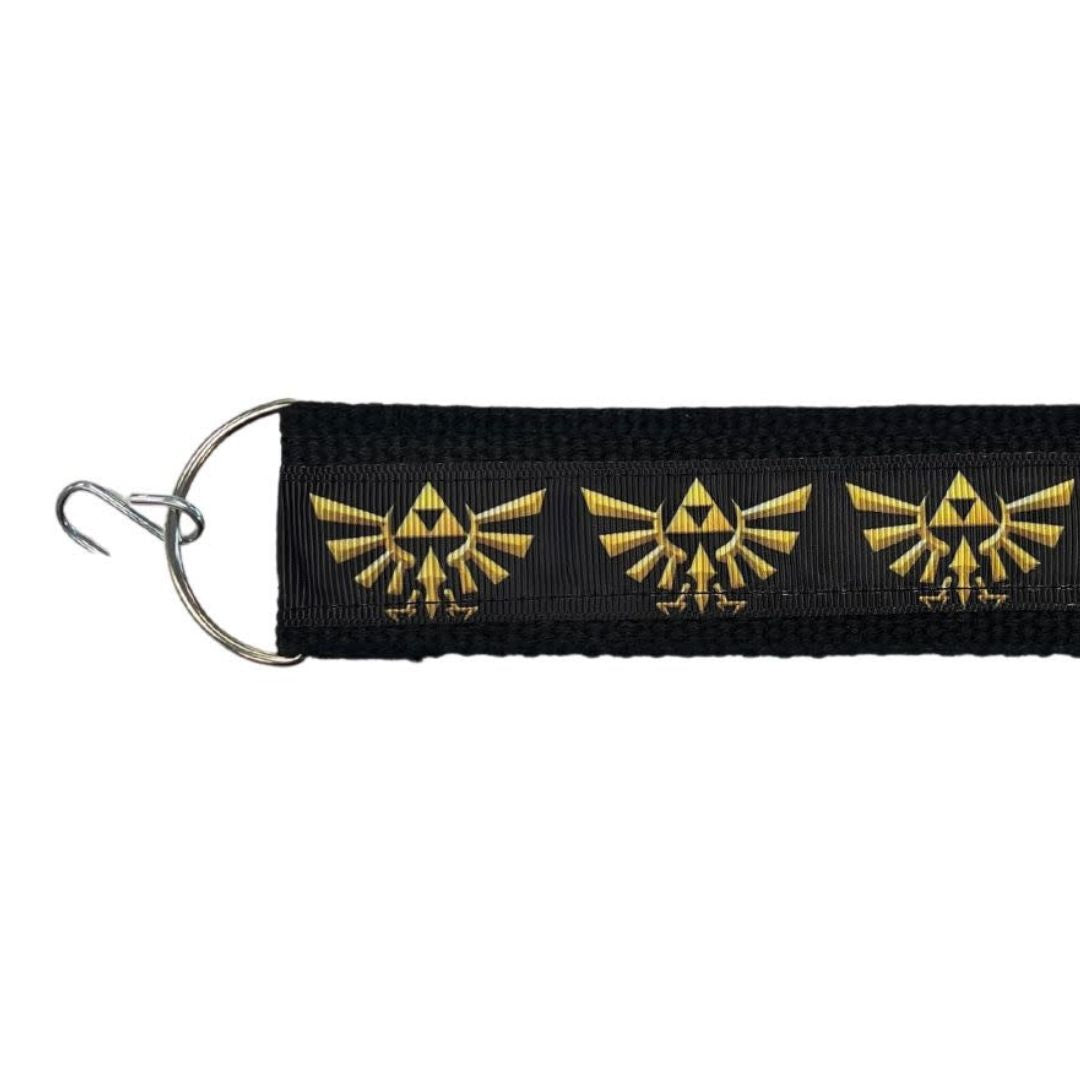 Designer seat straps Zelda Triforce