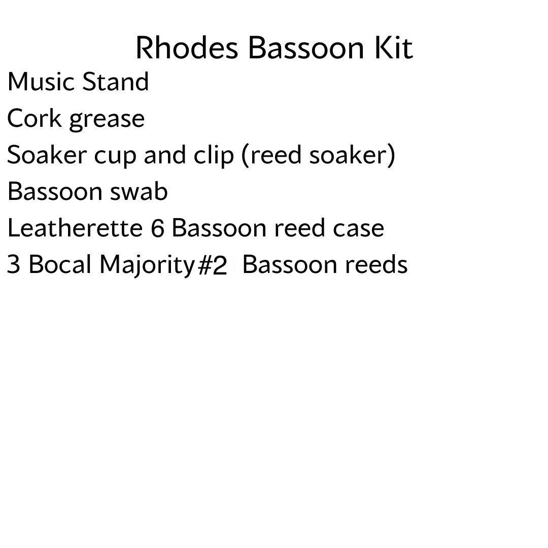 Rhodes Intermediate School Bassoon Kit