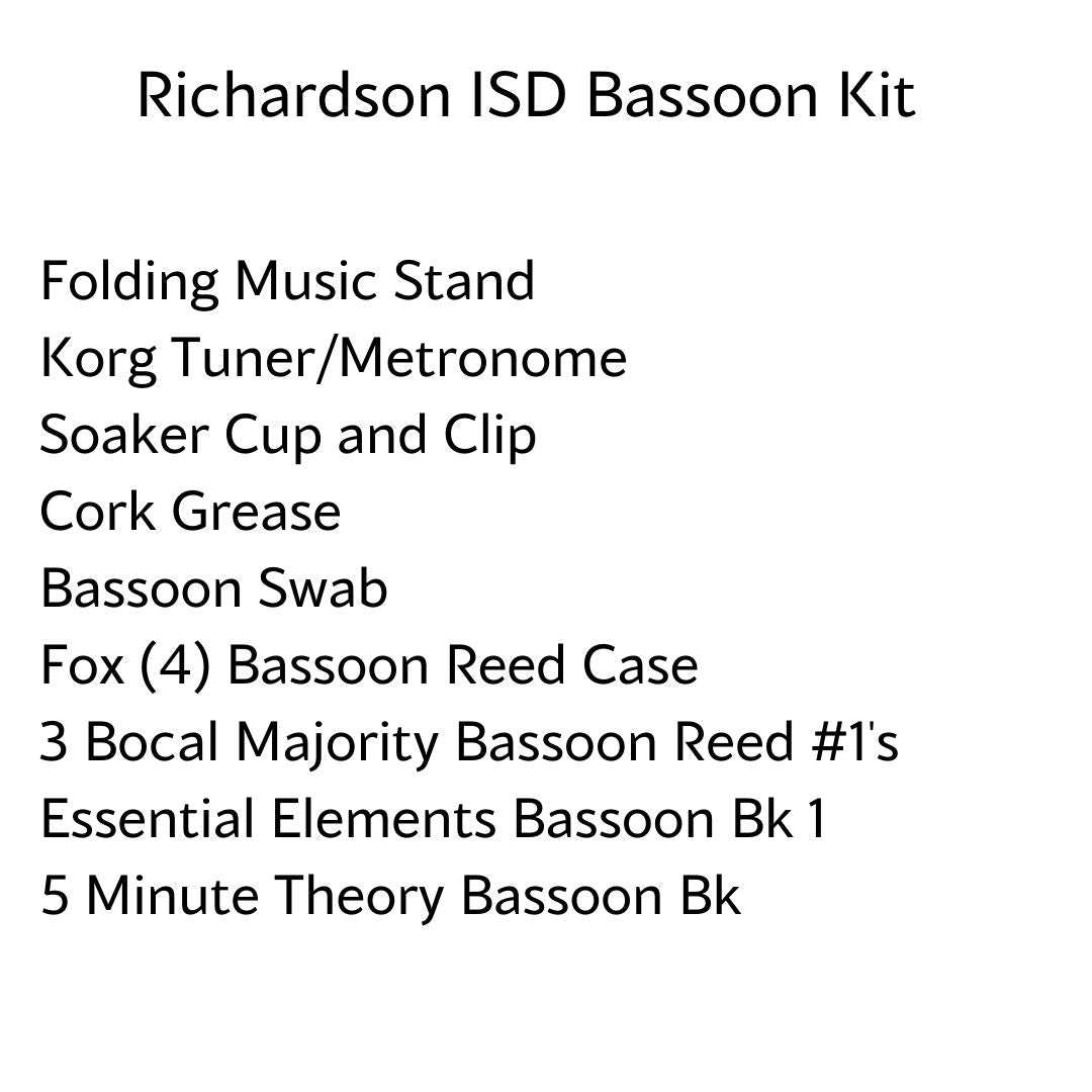 Richardson ISD Bassoon Kit