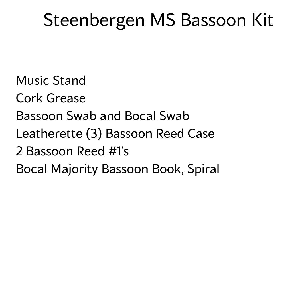 Steenbergen Middle School Bassoon Kit