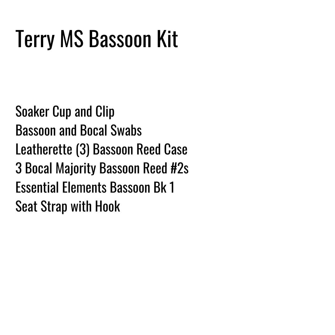 Terry Middle School Bassoon Kit