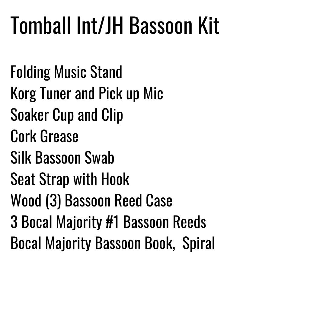 Tomball Intermediate and JH Bassoon Kit
