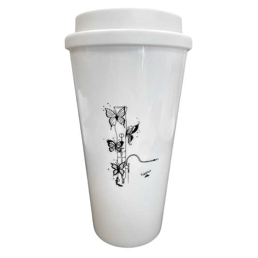 Butterfly Bassoon Travel Mug