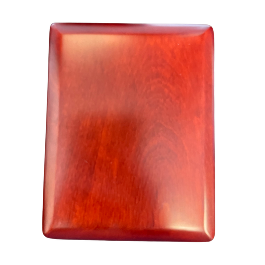 Wood Bassoon Reed Case, holds 5 (ribbon-style) Dark Wood