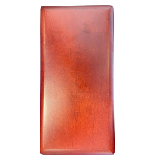 Wood Bassoon Reed Case, holds 9 (peg-style) Dark Wood