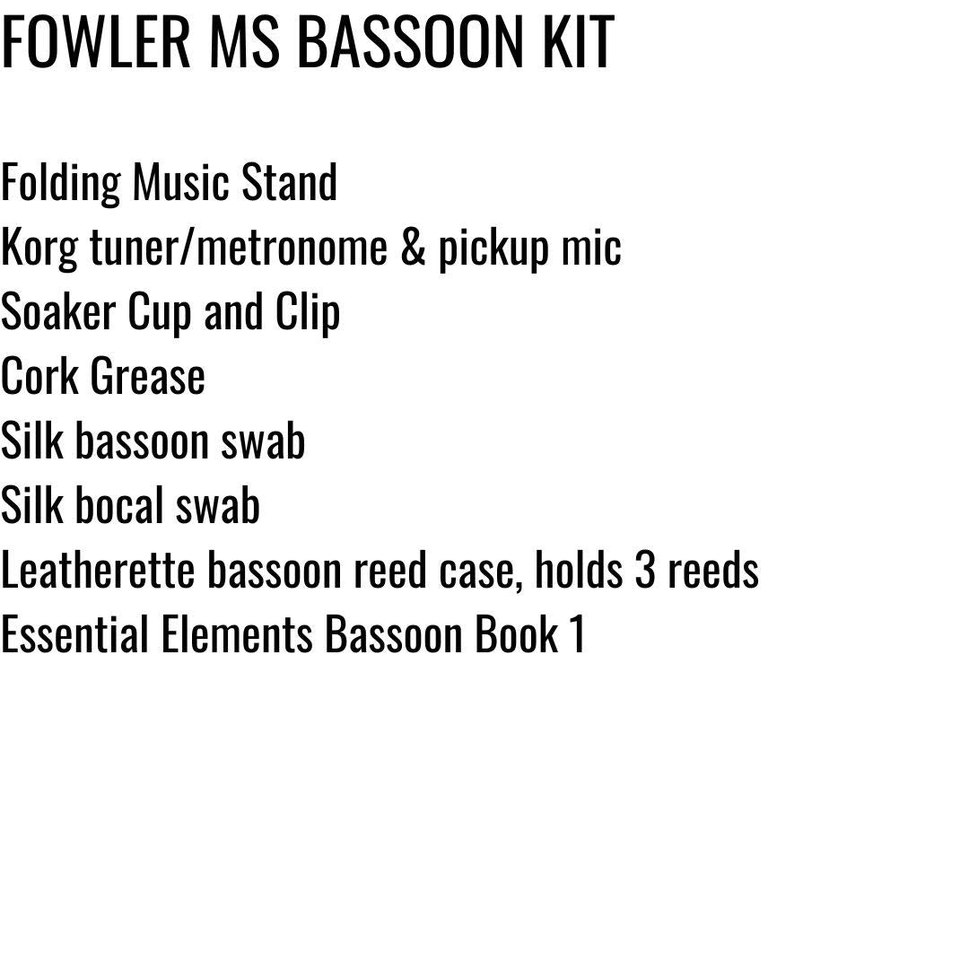 Frisco ISD Bassoon