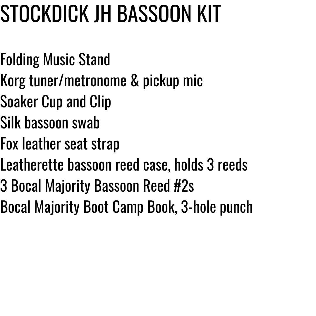 Katy ISD Bassoon
