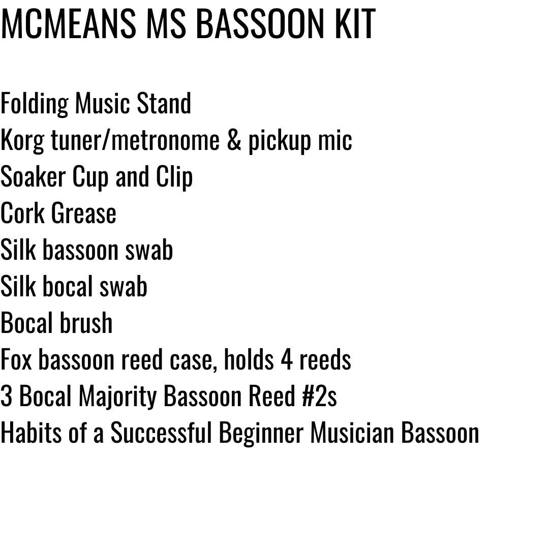 Katy ISD Bassoon