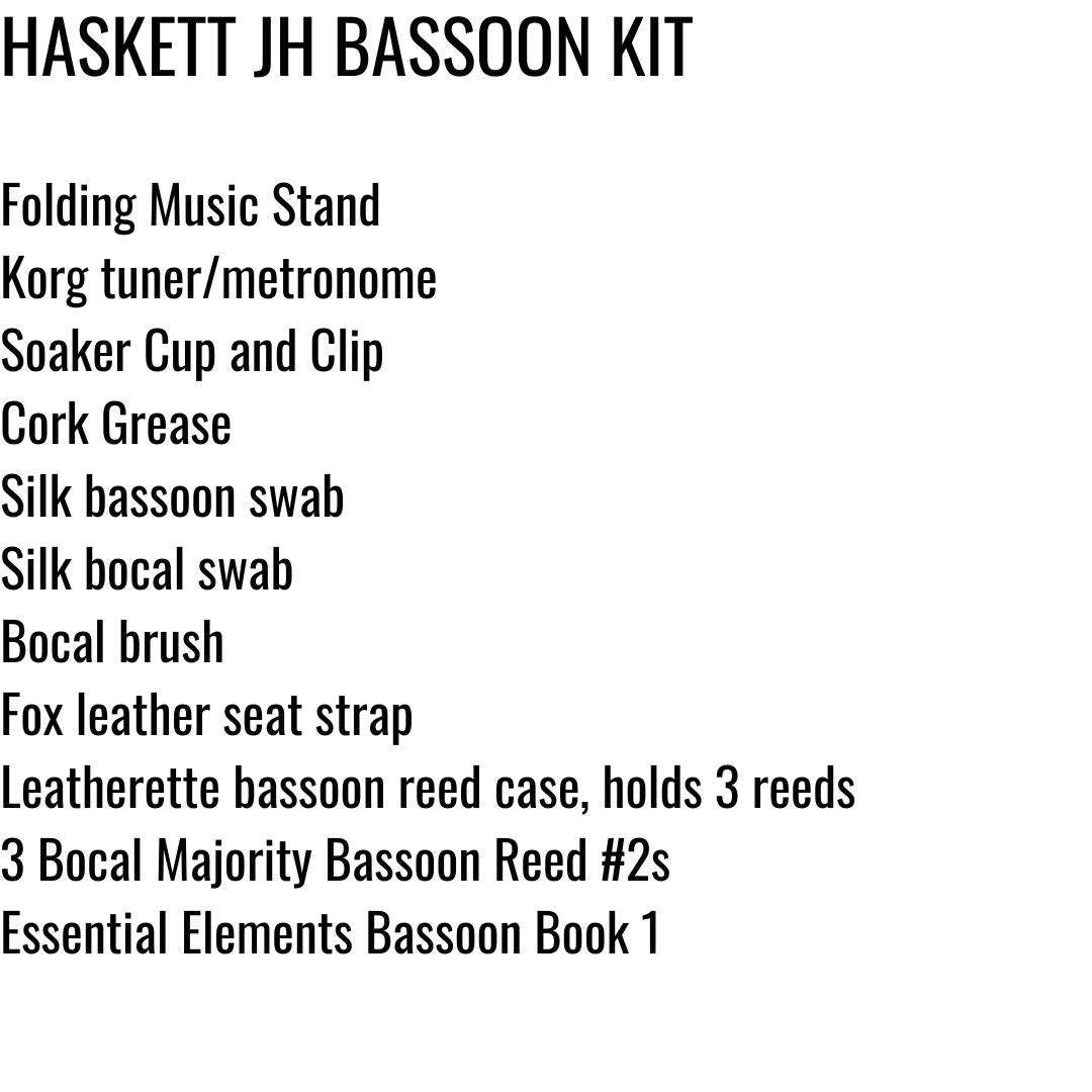 Katy ISD Bassoon