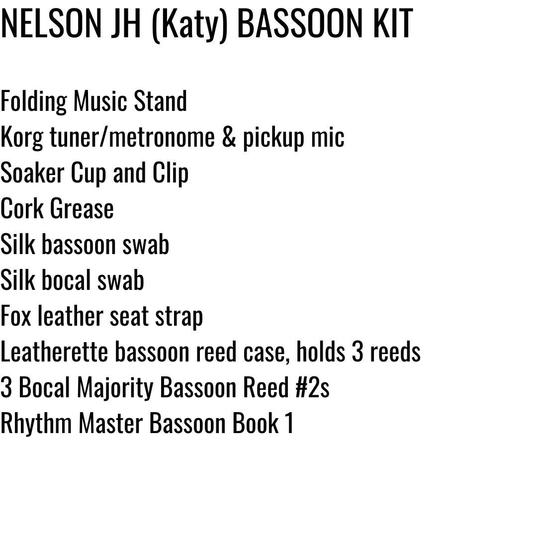Katy ISD Bassoon