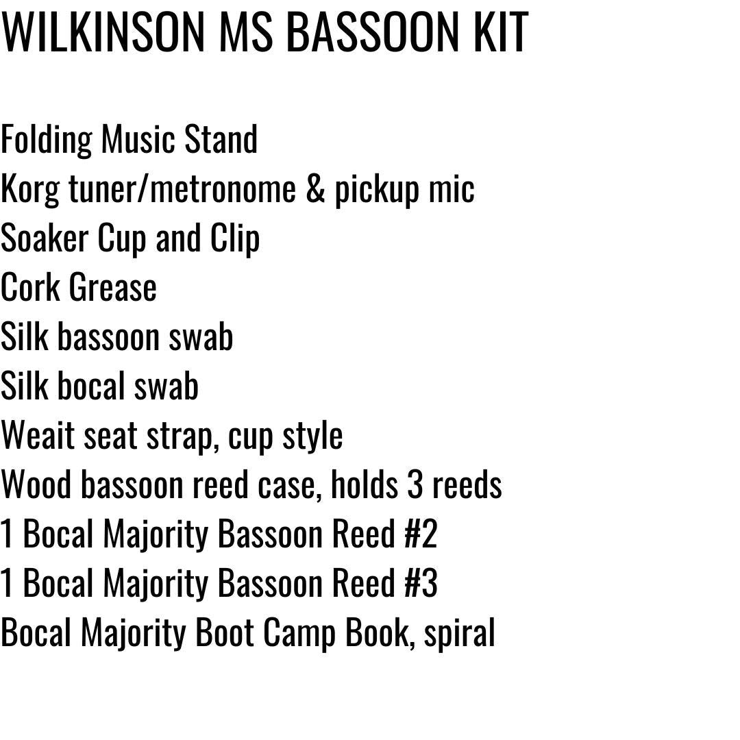 Frisco ISD Bassoon