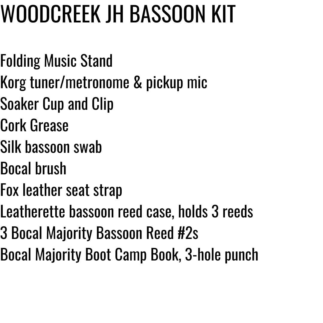 Katy ISD Bassoon