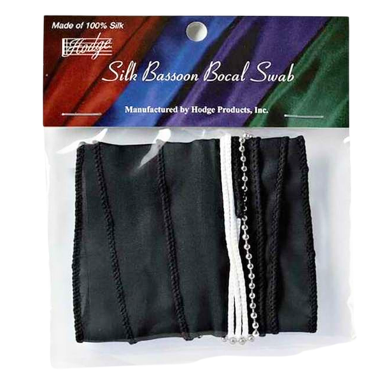 Bassoon silk bocal swab (Hodge)