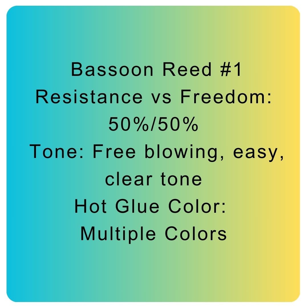 Bassoon Reed #1