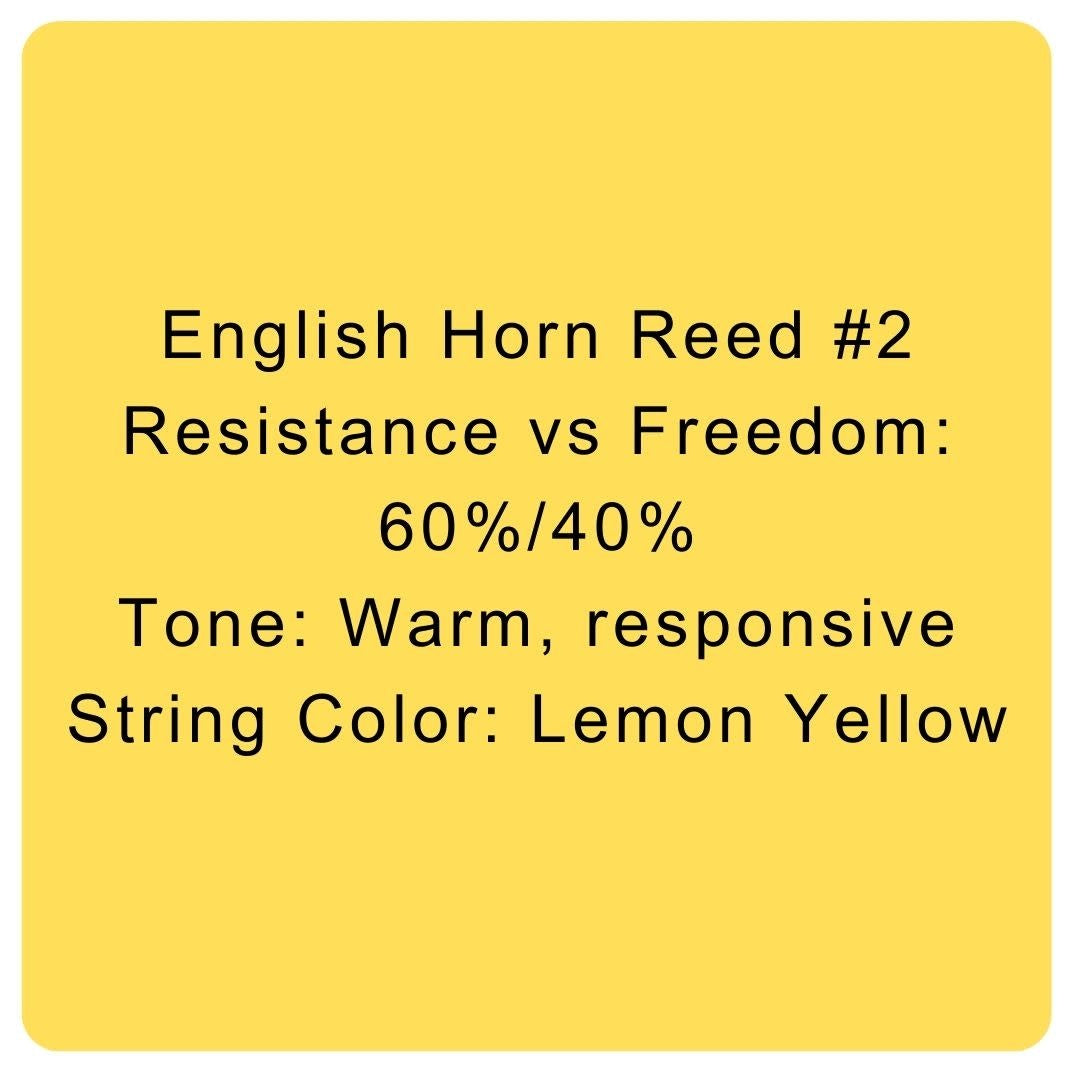 English Horn Reed #2
