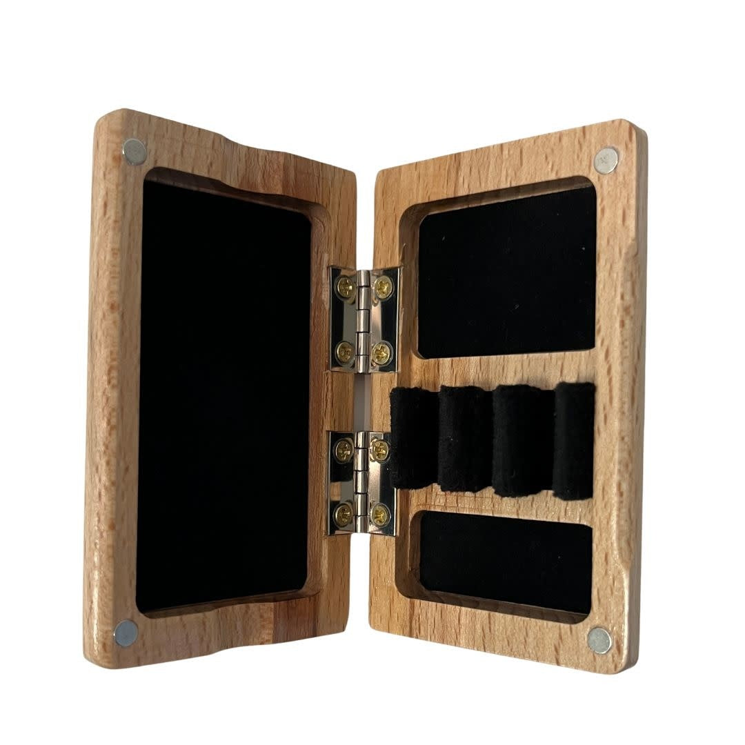 Wood English Horn Reed Case, holds 3 (ribbon-style)