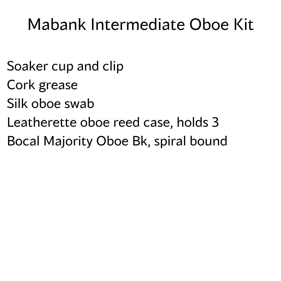 Mabank Intermediate School Oboe