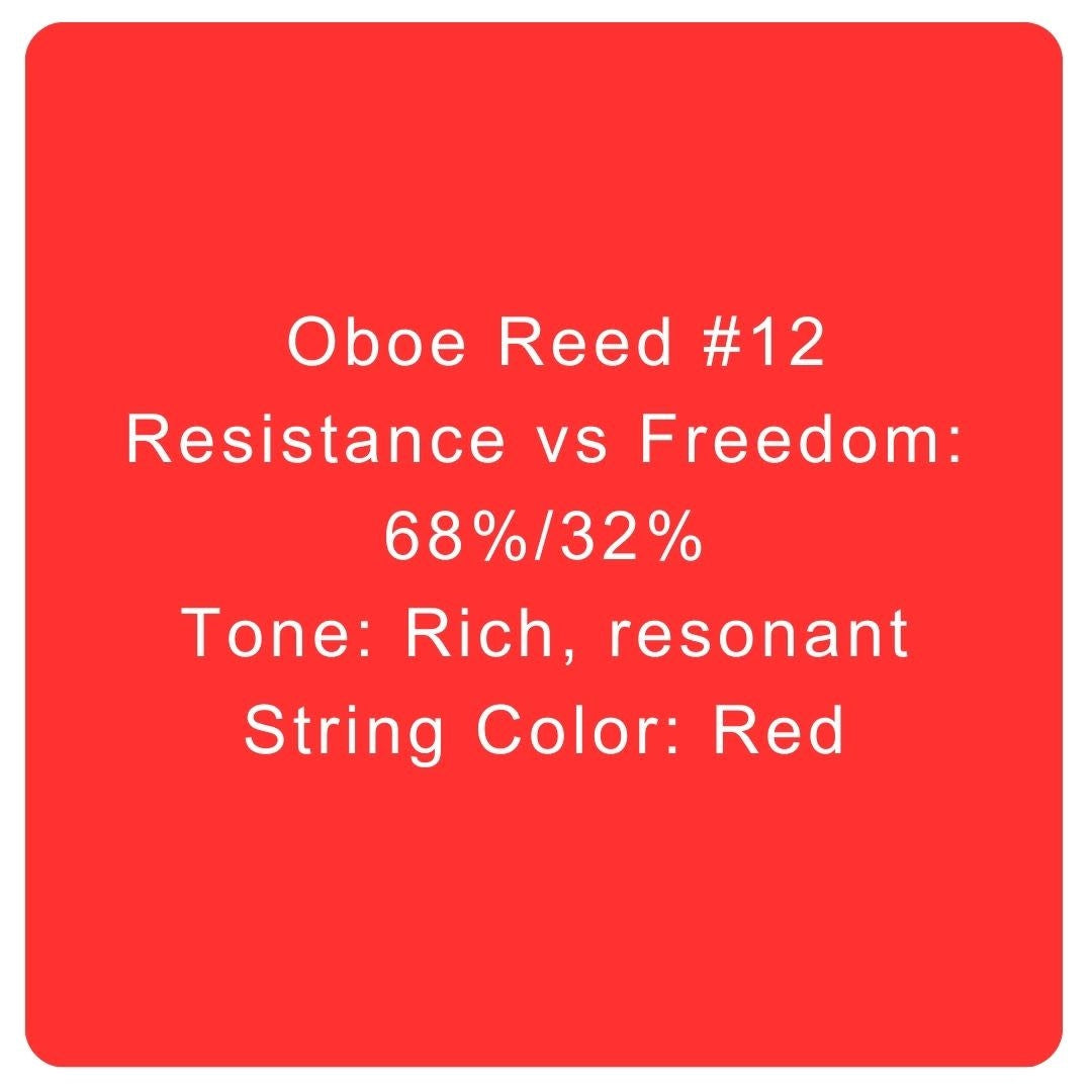 Oboe Reed #12